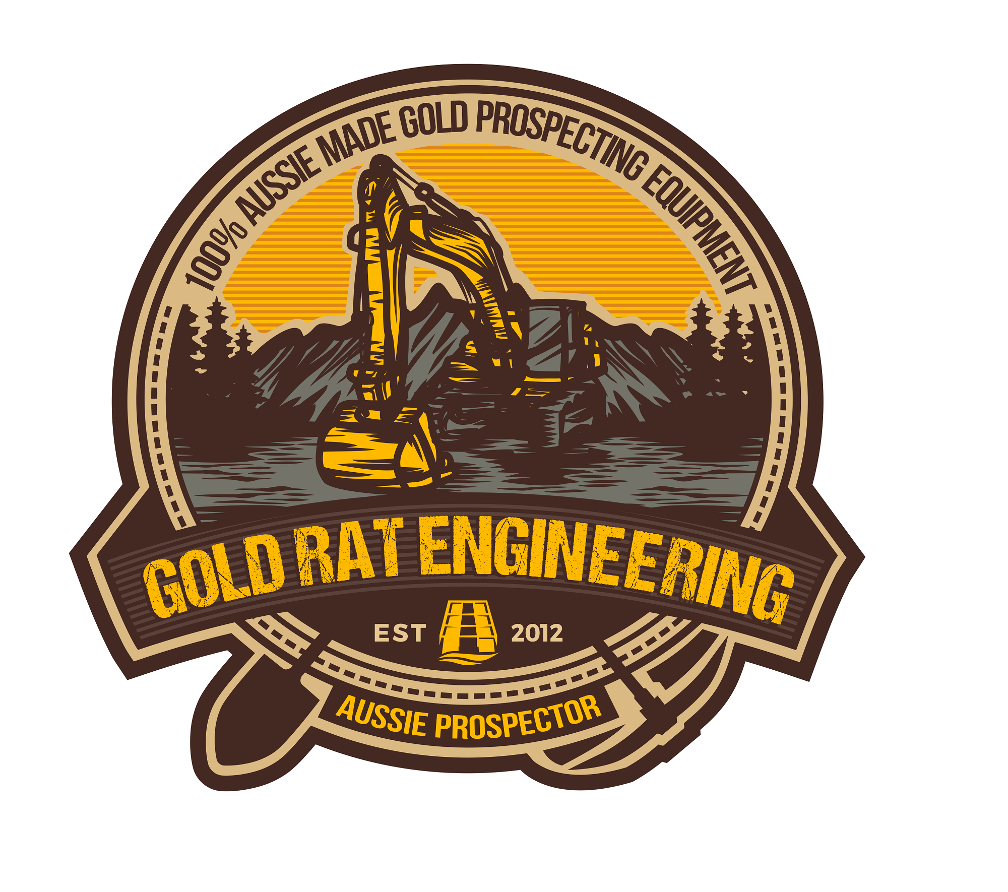 Gold Rat 6 Inch Highbanker Sluice - Portable Backpacker