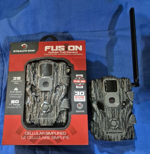 STEALTH CAM FUSION 4G SECURITY TRAIL CAMERA