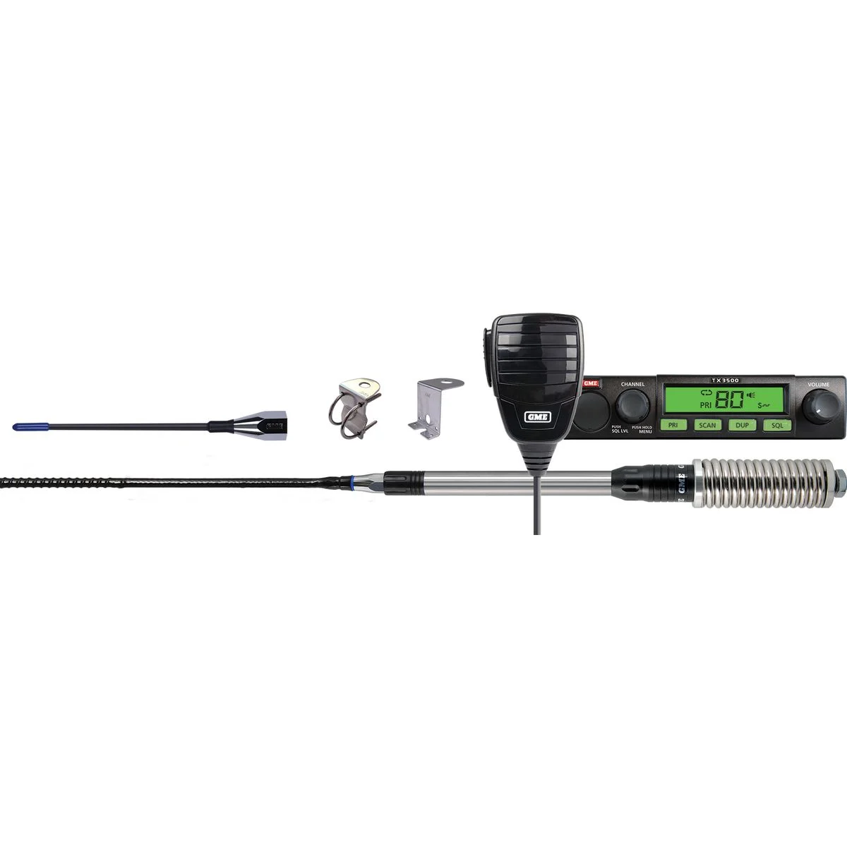 GME UHF CB Radio 5 Watt Compact Value Pack