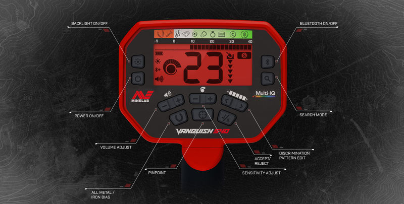MINELAB VANQUISH 540 METAL DETECTOR