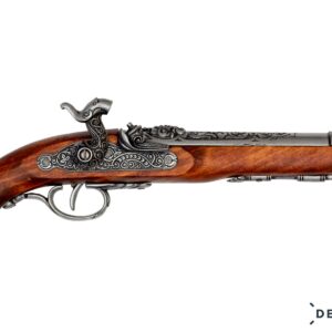 Denix Flintlock Pirate Pistol - 18th Century  Italy Stock No 1104G