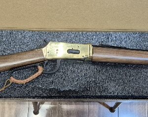 HUGTEK LEVER ACTION 30-30 Winchester -  Walnut & Solid Brass Receiver Rifle - NEW