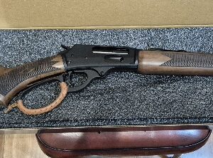 HUGTEK LEVER ACTION 30-30 Winchester -  Walnut & Blued Rifle -  Side Eject - NEW