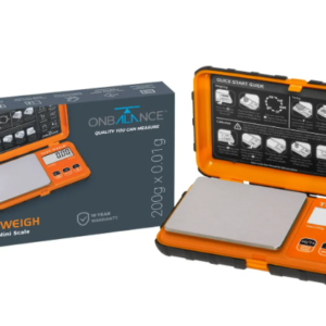 On Balance Tuff Weigh Pocket Scale - TUF-200 | Orange | 200g x 0.01g